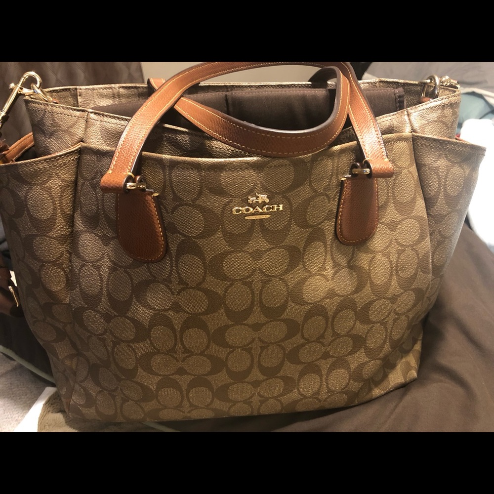 Coach diaper bag
